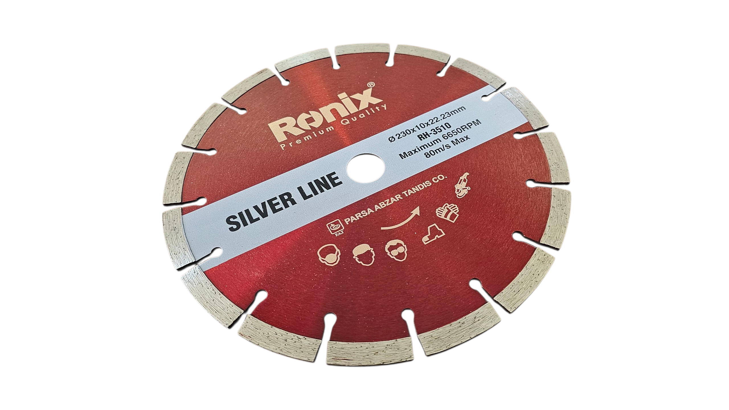 صفحه گرانیت بر سیلور رونیکس 230 میلی متر