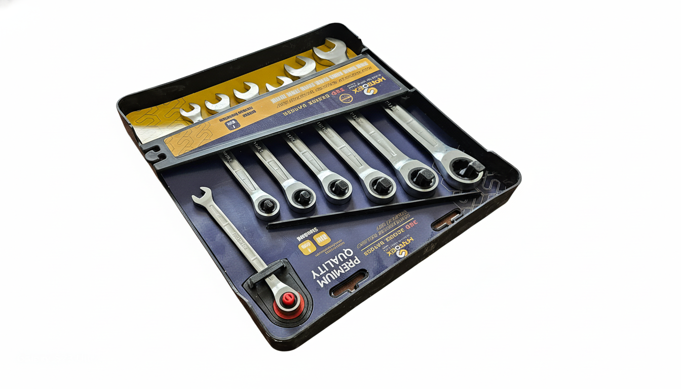 ست آچار یکسر جغجغه هاردکس